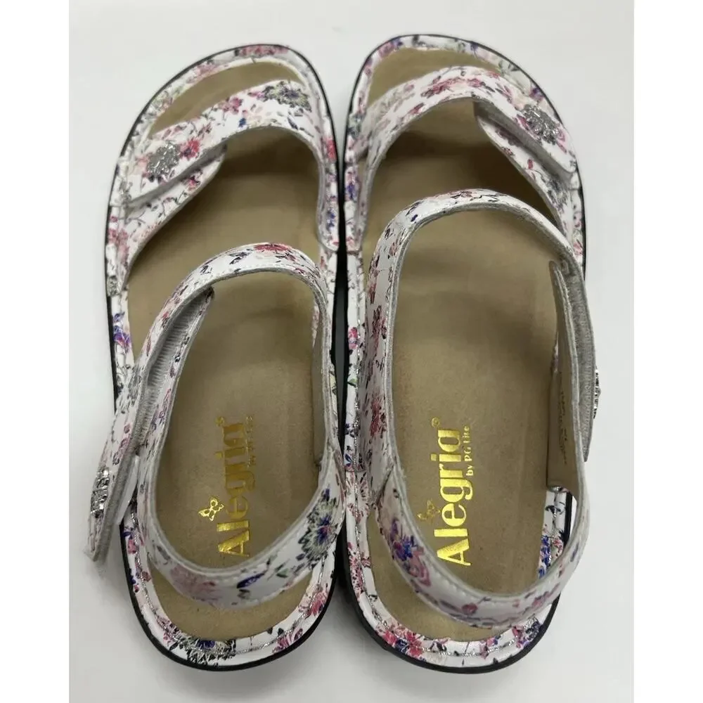 Alegria Women’s Vienna Floral Sandals Comfort Classic Size 42 11.5/12 New